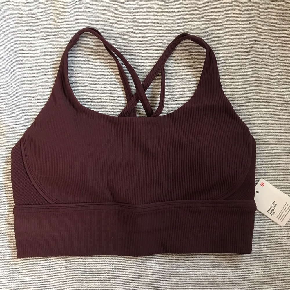 LLL Energy Bra LL Rib (cassis) - Picture 5 of 11